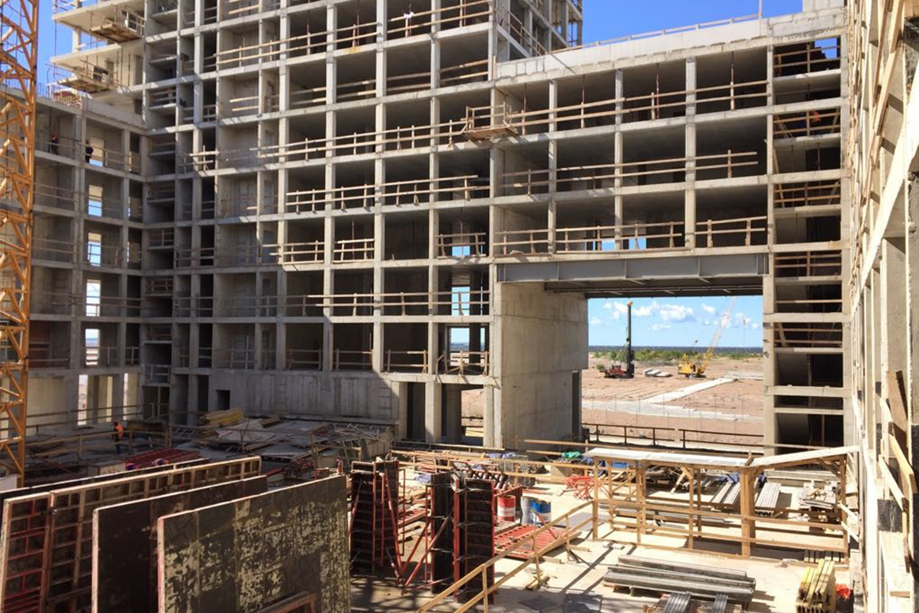 Building progress Golden City Block 6, St. Petersburg